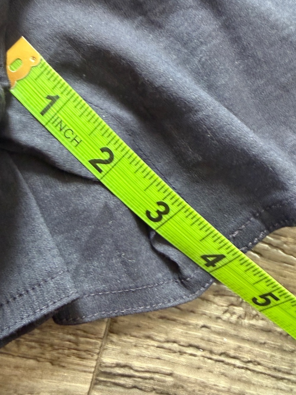 Theory Linen Shirt Romper Concord Navy Short Sleeve Size 00 Button Up NWT - Picture 12 of 13